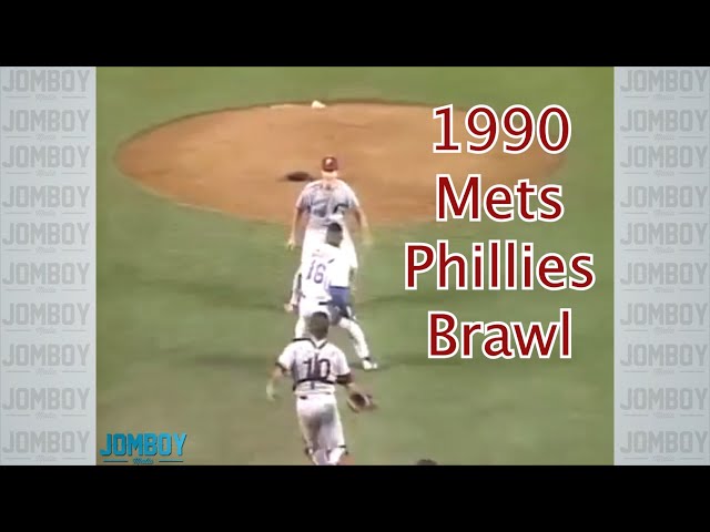 Doc Gooden Charges the Mound and Darryl Strawberry gets mad, a breakdown