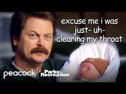 Ron gets caught baby talking | Parks and Recreation