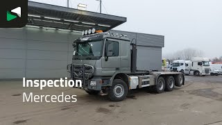 Mercedes-Benz Actros 3248 Actros 8X4 HIAB XR24SL59 Multilift Lift+steering Axl haakarm vrachtwagen te koop - Foto 4 | Autoline BE Mercedes-Benz Actros 3248 Actros 8X4 HIAB XR24SL59 Multilift Lift+steering Axl haakarm vrachtwagen | Foto 4 - Autoline