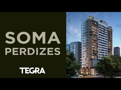 Soma Perdizes | Apartamentos de 35, 41 e 45m² na Av. Sumaré | Lançamento Tegra no melhor de Perdizes