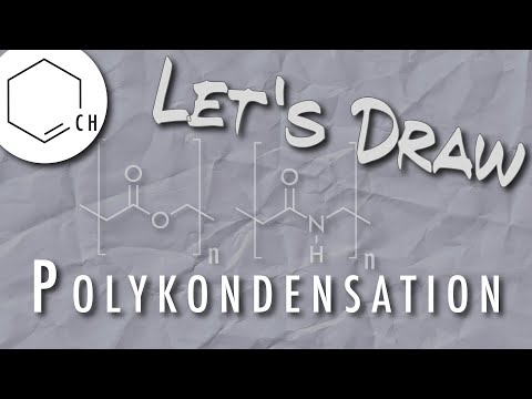 Let's Draw: Polykondensation - Polyester und Polyamid