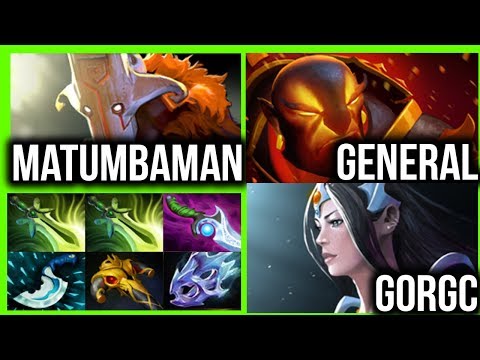 Matumbaman and Gorgc VS General - 2x Butterfly and Best Support Dota 2