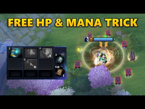 Dropping Items Before Healing | Dota 2 Tips & Tricks