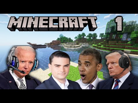 Insane! Presidents Play Minecraft Live (Funny Facecam)