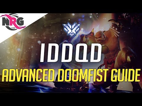NRG IDDQD - How to be a PRO DOOMFIST Advanced Guide/Settings and crosshair (Mechanics Explained)
