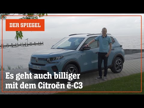 Video Thumbnail: Wir drehen eine Runde: Citroën ë-C3 im Test – Es geht auch billiger | DER SPIEGEL