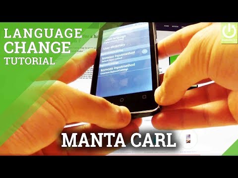 Change Language MANTA MSP4007 Carl - Switch Language in Android