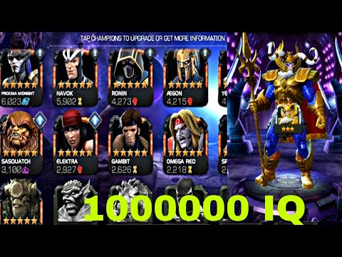 3x Free to Play 5 Stars Crystal Opening - 100000000% W - Marvel contest Champions