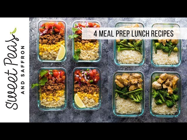 4 Meal Prep Lunch Recipes