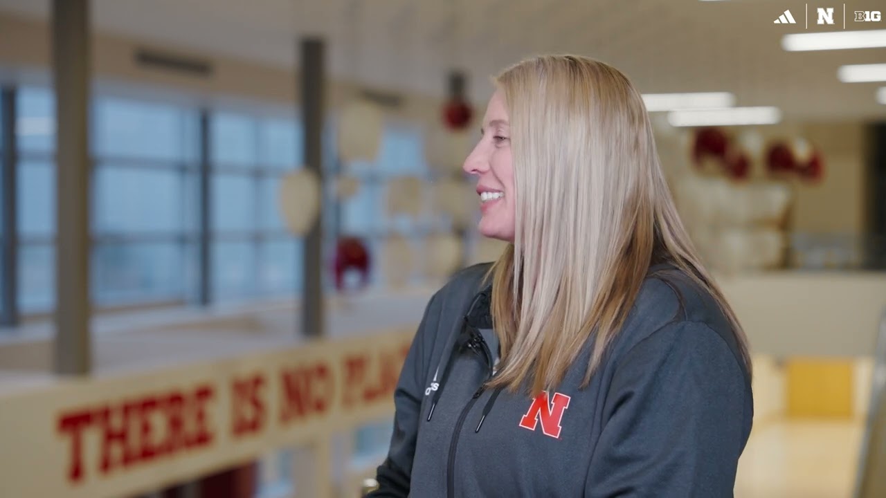 WATCH | Dani Busboom Kelly's First Interview as Head Coach of Nebraska Volleyball