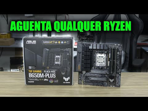 UMA NOVA PLACA MÃE PARA AMD RYZEN NO BRASIL, TUF GAMING B650M-PLUS