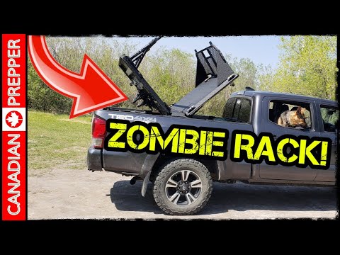 HIDDEN G.U.N. RACK Diamondback HD Tonneau Cover: Toyota Tacoma!!