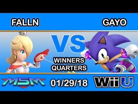 MSM 131 - falln (Rosalina) Vs. Gayo (Sonic) Winners Quarters - Smash 4