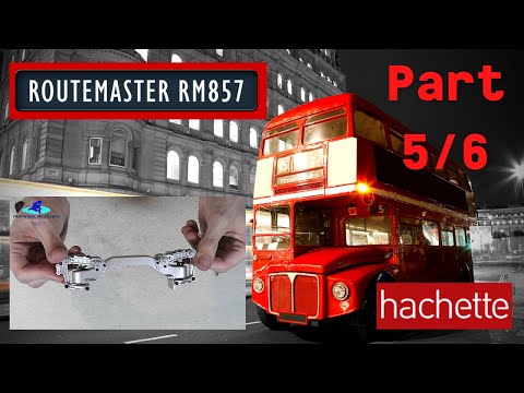 Hachette Routemaster RM857 Londonbus Part 5 & 6 - Zusammenbau der Vorderachse!
