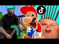 Mario Reacts To Funny Tik Toks