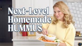 Next-Level Homemade Hummus Recipe (Easy & Delicious!)