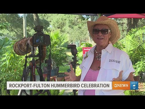 Meet one couple that makes the Rockport-Fulton 35th Annual Hummerbird Celebration possible
