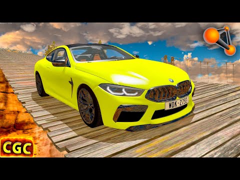 Cars VS Suspension Bridge | BeamNG Drive