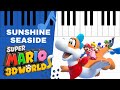 Sunshine Seaside Super Mario 3D World Piano Tutorial