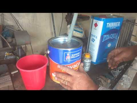 usando catalisador esmalte sintético e medidas !!!