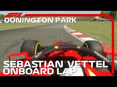Sebastian Vettel Onboard Lap | 2020 Donington Park Grand Prix