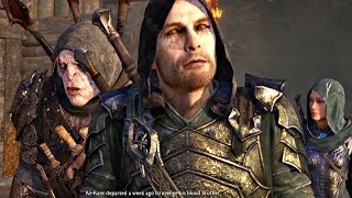 Blade of Galadriel DLC - All Nazgul Talion &amp; Eltariel Cutscenes