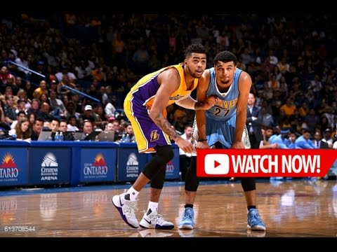 D'Angelo Russell Preseason Highlights (2016.10.9) Vs Nugget's : 33 Pts 4 Three's 3'Angalo
