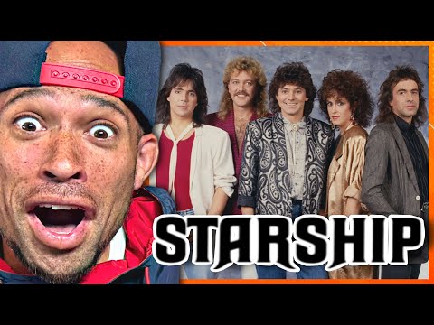 Rapper FIRST time SEEING Starship - We Built This City!!