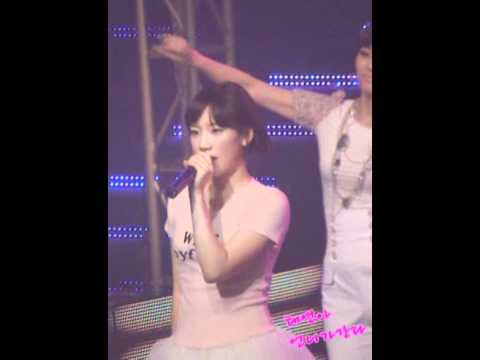 [Fancam] 081226 Taeyeon SNSD - Buttons