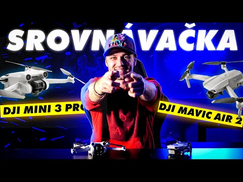 DJI Mini 3 Pro – recenze a srovnání s Mini 2 a Mavic Air 2