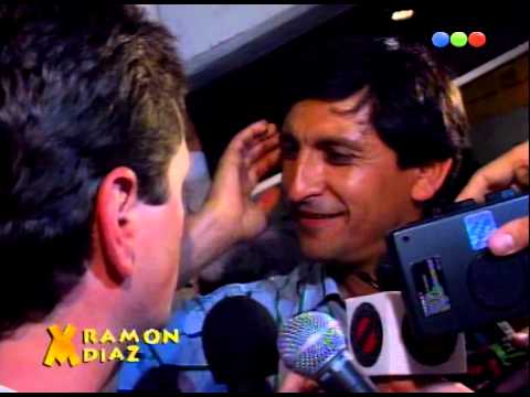 Korol with Ramón Diaz in River vs. Newell's - Videomatch 97