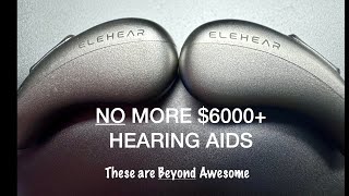 ELEHEAR Beyond OTC Hearing Aids with Audiologist Support, Tinnitus Masking