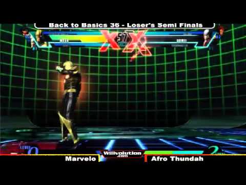 BtB36 #UMvC3 - GU Marvelo (Nov,Dan,Str) vs. Afro Thundah (Tas,Dan,Aku)