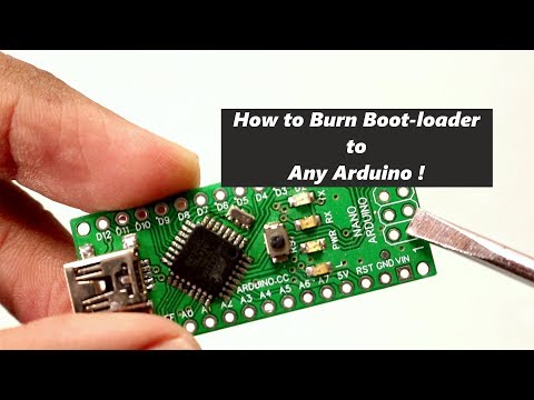 How to Burn Boot-loader to Any Arduino !