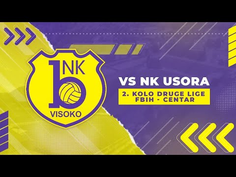 NK BOSNA VISOKO vs NK USORA  (2.kolo, Druga liga FBiH - Centar 21/22)