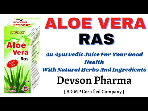 Aloe vera ras, ayurvedic juice for health & immunity, devson...