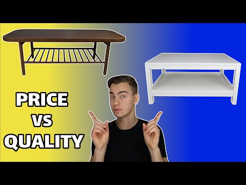 Same Price, Same Quality? IKEA COFFEE TABLES.