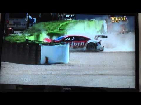 DTM crash Valencia Robert Wickens 30-09-12