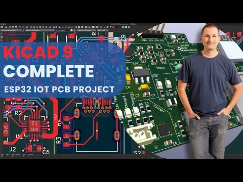 KiCad 9 ESP32 IoT build thumbnail
