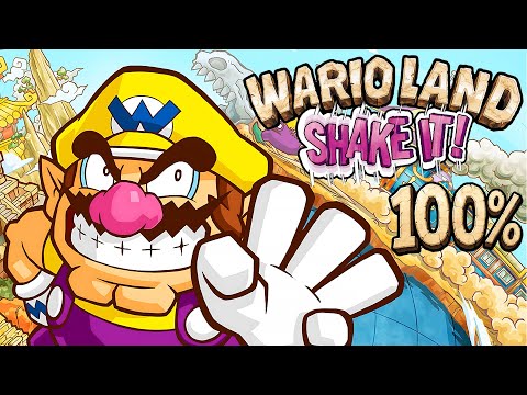 Wario Land: Shake It! 4K - 100% Full Game (No Damage)
