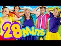 Head Shoulders Knees And Toes And MORE Kids Nursery Rhymes Collection