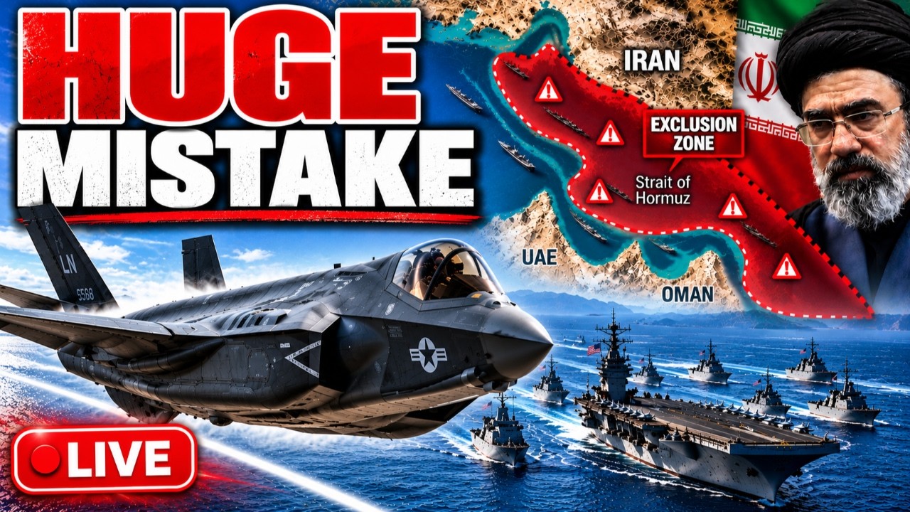 LIVE: Iran Just Made A HUGE MISTAKE In The Strait Of Hormuz