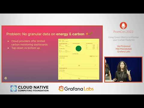 PromCon 2023 - Using Green Metrics to Monitor your Carbon Footprint