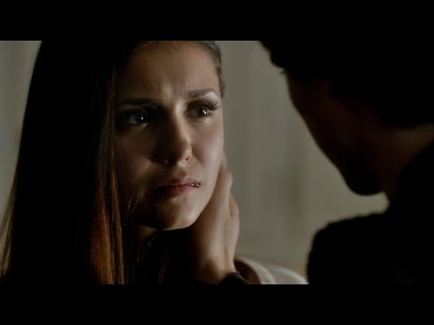 TVD 4x3 - Damon stops Elena from killing Matt, he will teach her how to feed | Delena Scenes HD