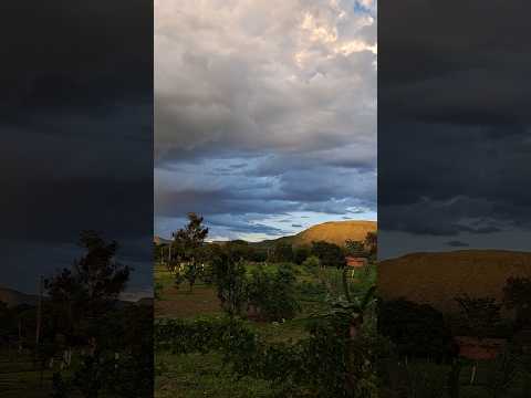 Momentos antes de escurecer, Vila Boa Goiás.