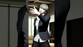 AI Boy Dance 1682 - Yu Narukami Realistic Persona 4 Dancing on 2 Phut Hon #DancingAI #P4G