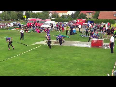 9. SDH Zdešov ženy 22:81 -- THL Želeč 19.8.2017