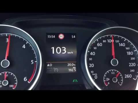 VW Golf VII 7 Variant 2.0 TDI DSG 0-100 km/h Beschleunigung 150PS / 110KW