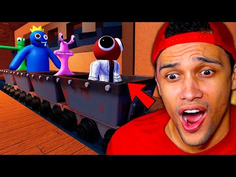NOVO FINAL? NUNCA VOLTE NO PARQUE DO AZUL BABÃO NO ROBLOX!! (CAPÍTULO 2 Rainbow Friends)