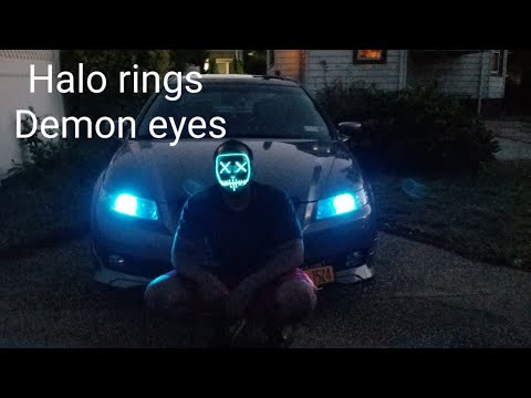 HOW TO WIRE UP MORIMOTO DEMON EYES AND HALO RINGS